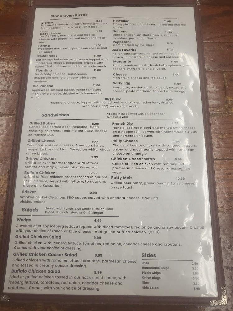 Local Joes Tap & Grill Menu image 1